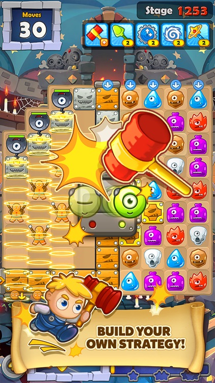 Monster Busters:Match 3 Puzzle screenshot-1