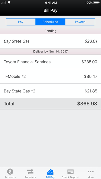 Bank of Old Monroe Mobile Bank Screenshot