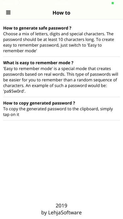 Random Password Generator Pro screenshot 4