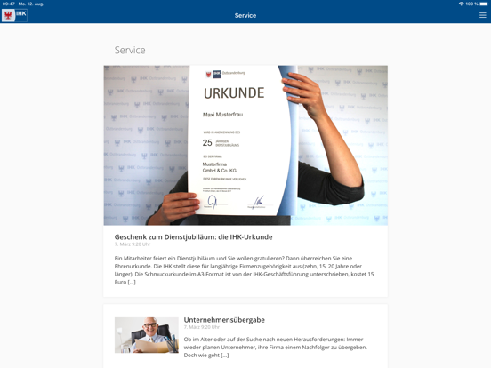 Screenshot #4 pour IHK Ostbrandenburg