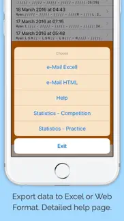 clay shooting score card pro iphone resimleri 3