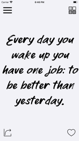 inspirational quotes Life love screenshot