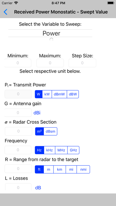 Radar Analysis Toolbox iPhone screenshot 6 - Business app