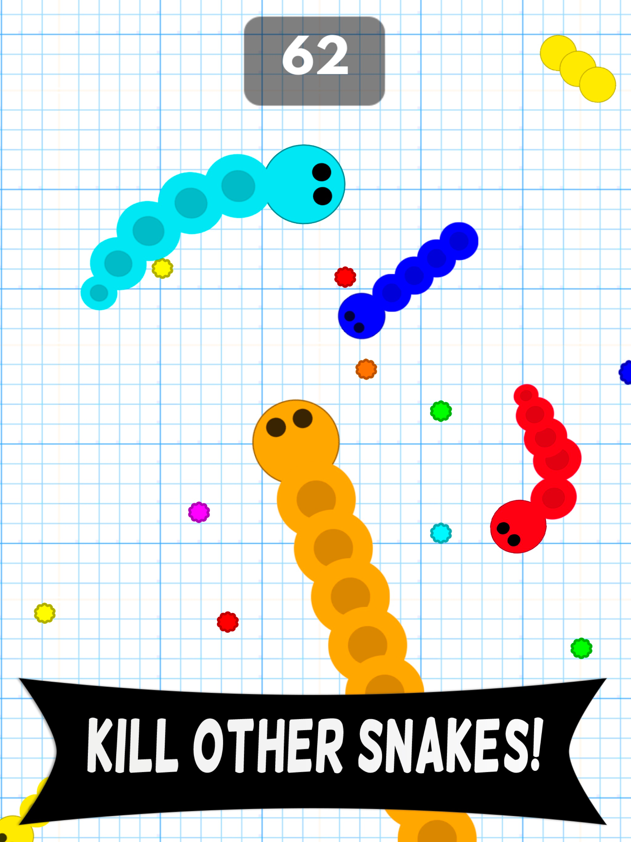 Eat Snakes - Crazy Worm Arena