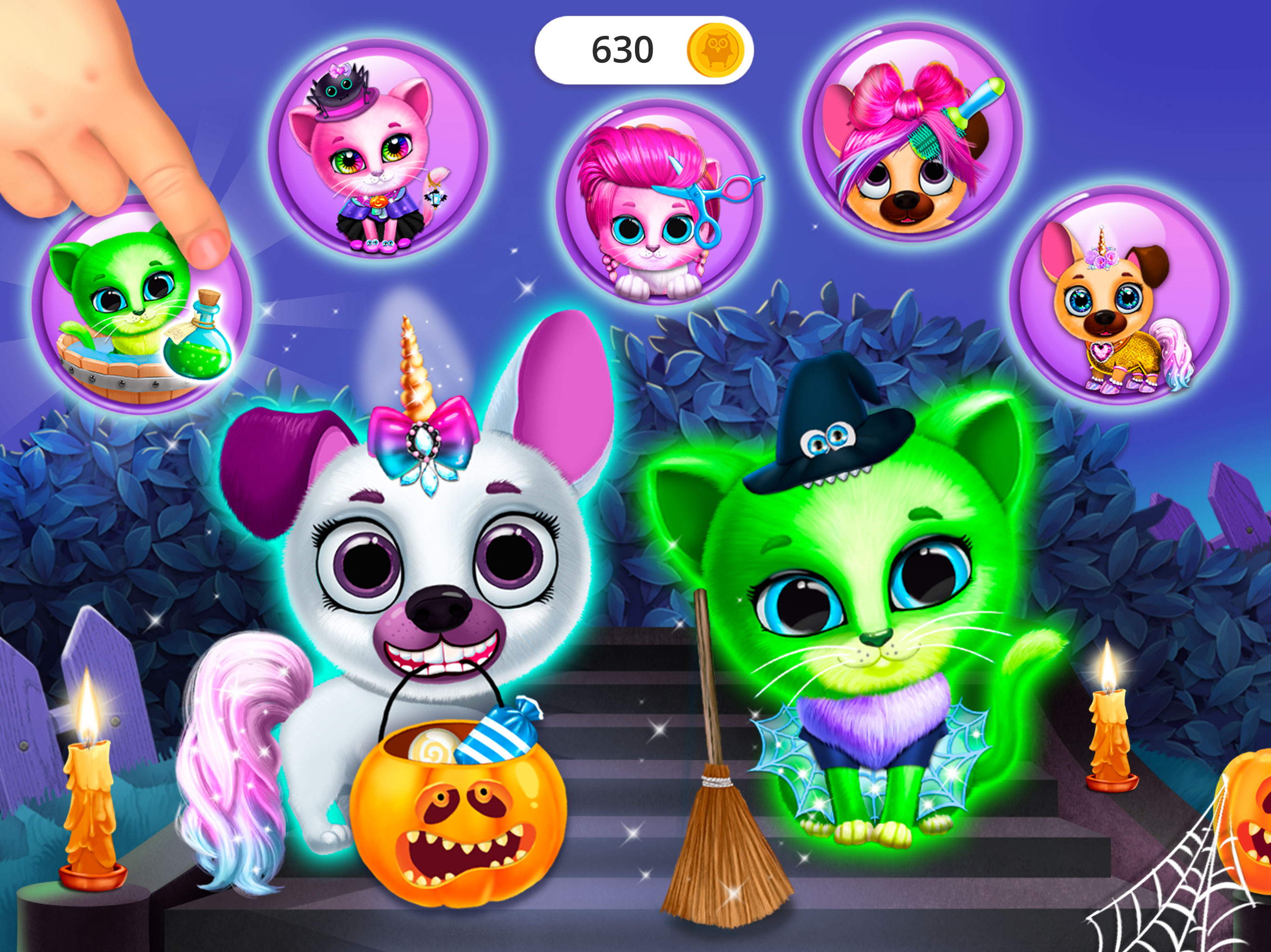 Kiki & Fifi Halloween Makeover screenshot 10