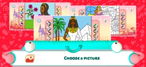 Pretty Princess Coloring Book screenshot #1 for iPhone
