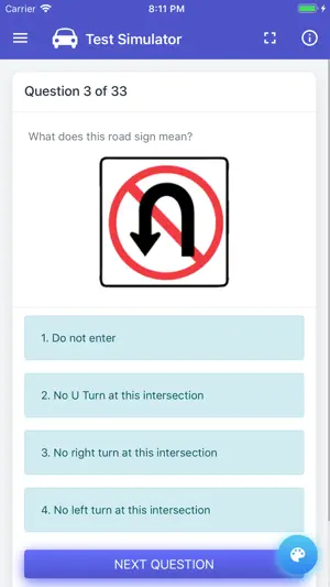 Montana MVD Permit Test screenshot 2