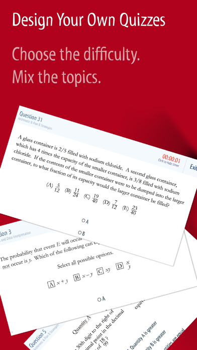 GRE Math by Sherpa Prep iPhone screenshot 3 - Education app