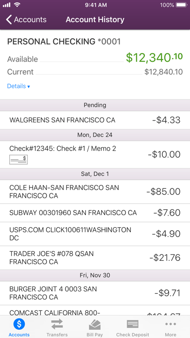 BankFive Mobile Screenshot