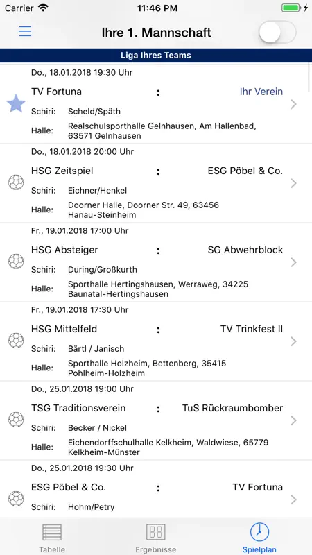 meinSportverein screenshot 3 of 5