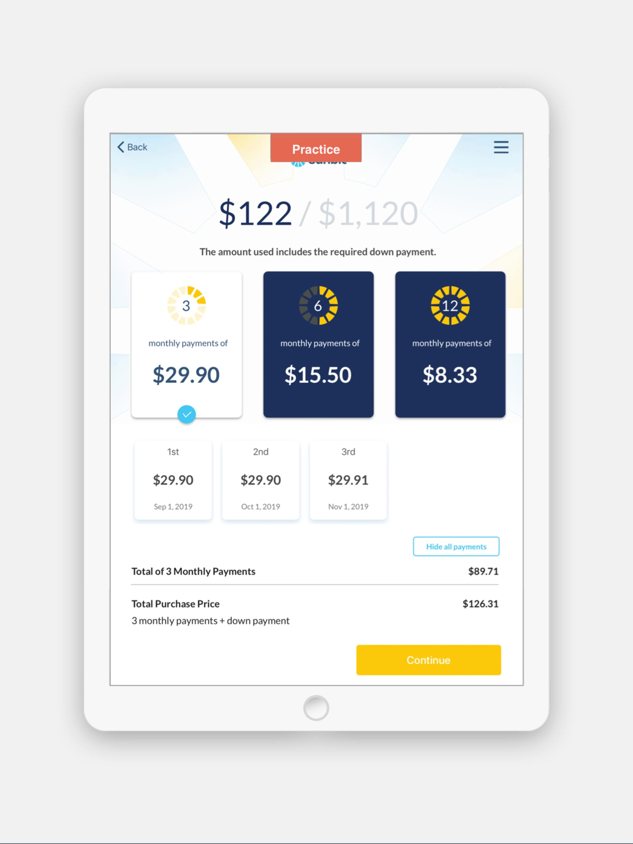 Sunbit Practice screenshot 4