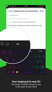 chroma sync - rgb keyboard iphone screenshot 1