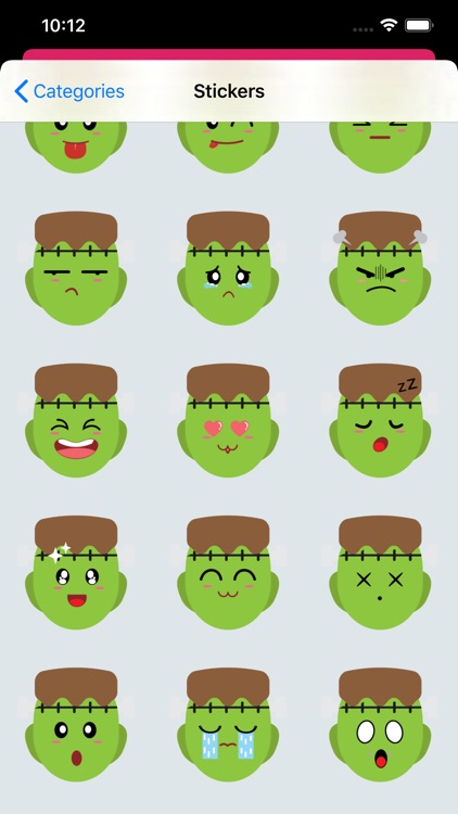 Monster Frankenstein's Emoji