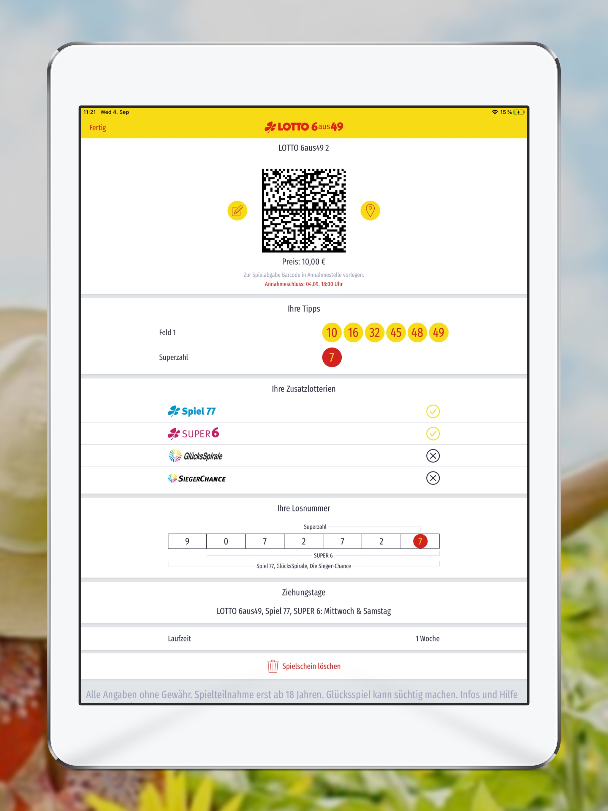 LoRA - Annahmestellen App