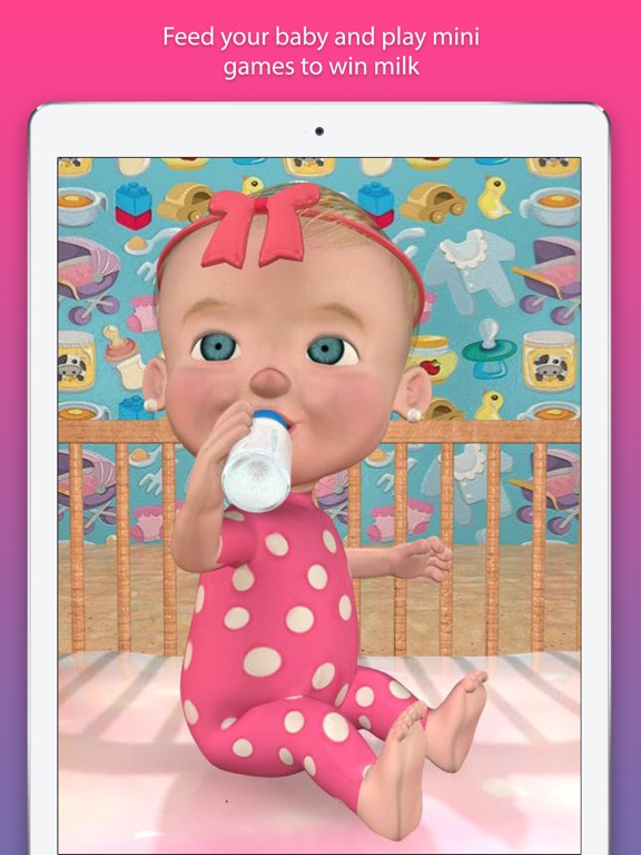 My Lady Baby (Virtual Kid) iPad screenshot 4 - Games app