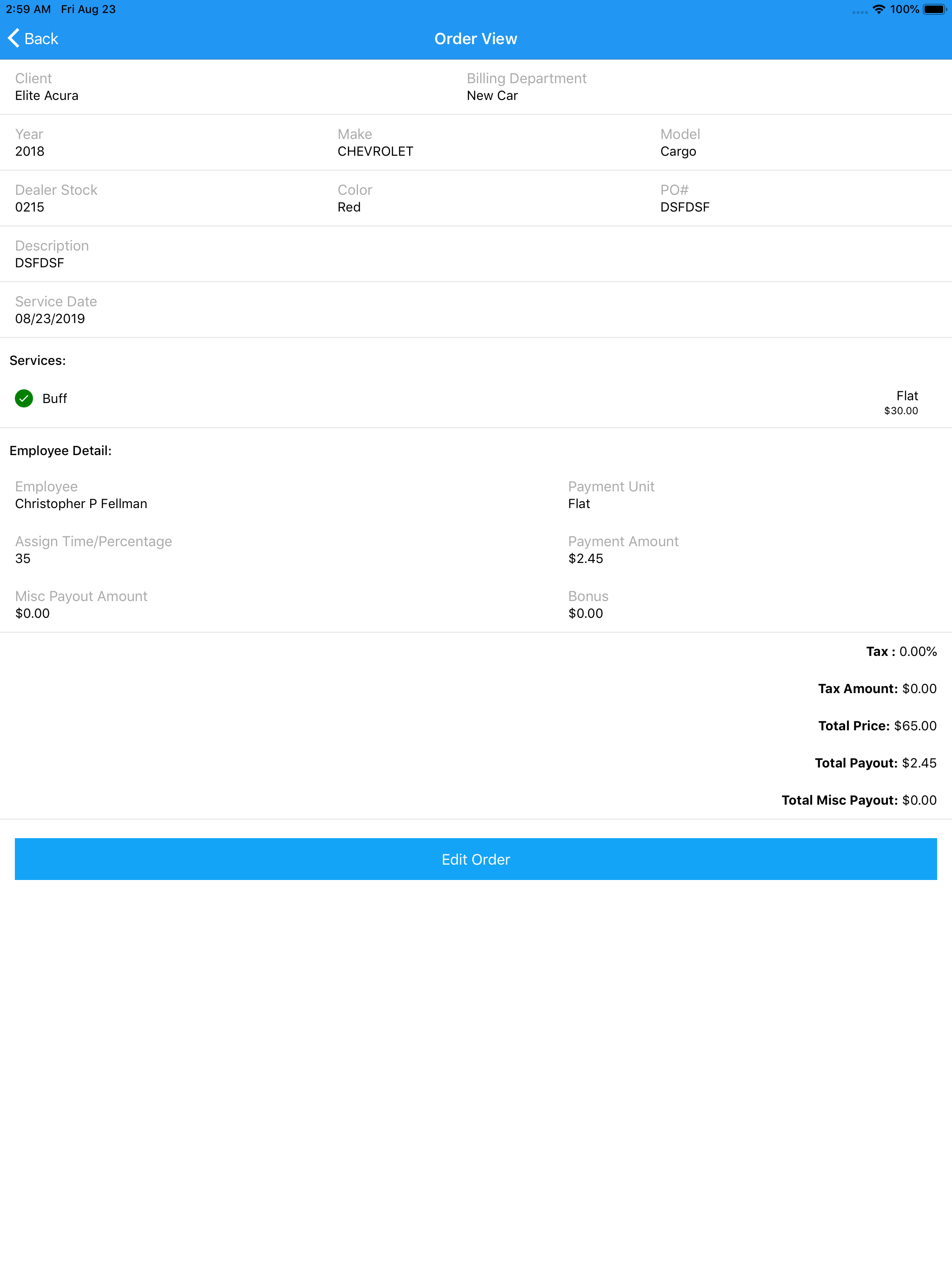 Car Detailing App screenshot 15