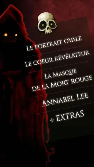 Capture d'écran de IPoe Vol. 1 - Edgar Allan Poe sur iPhone 3