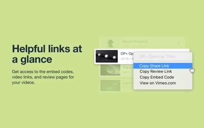 Vimeo - Video Management screenshot 5