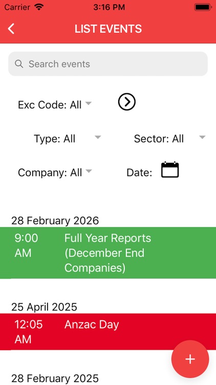 AIRA IR Calendar Mobile screenshot-7