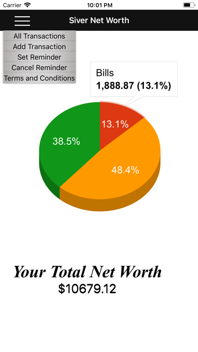 How to cancel & delete Siver Net Worth Calculator from iphone & ipad 2