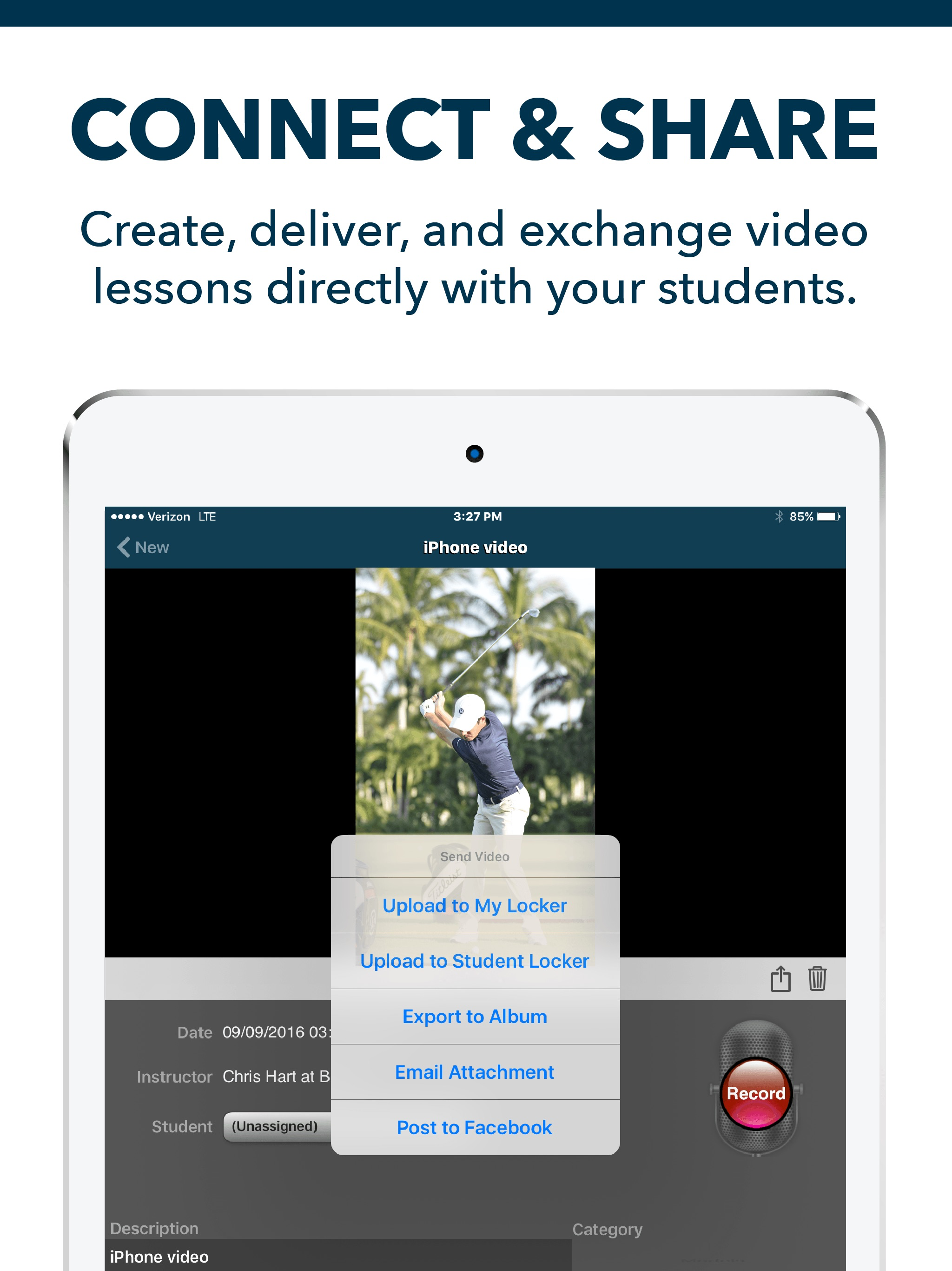 V1 Pro: Coaching Platform