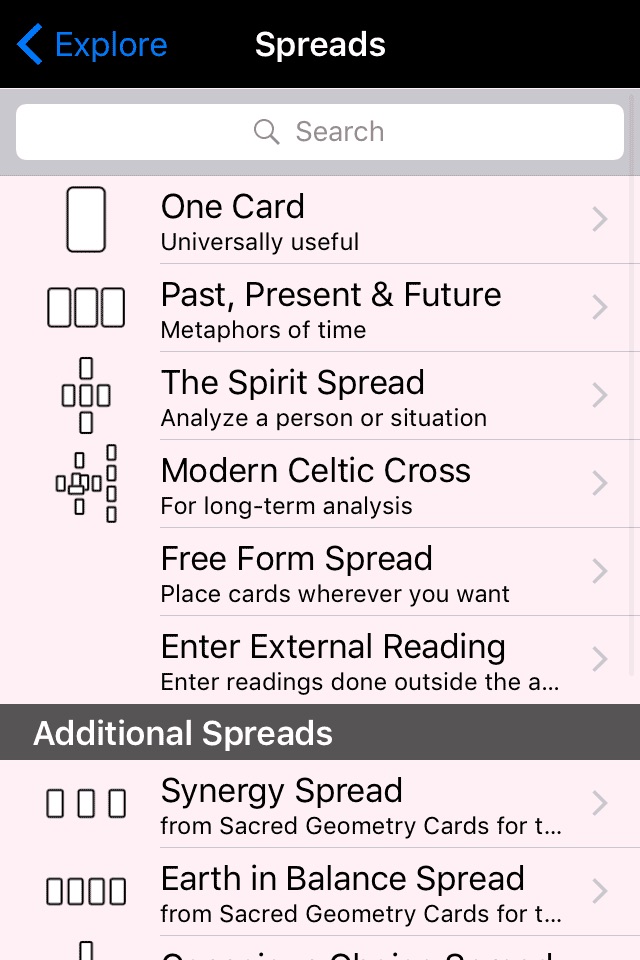 Sacred Geometry Cards screenshot 3