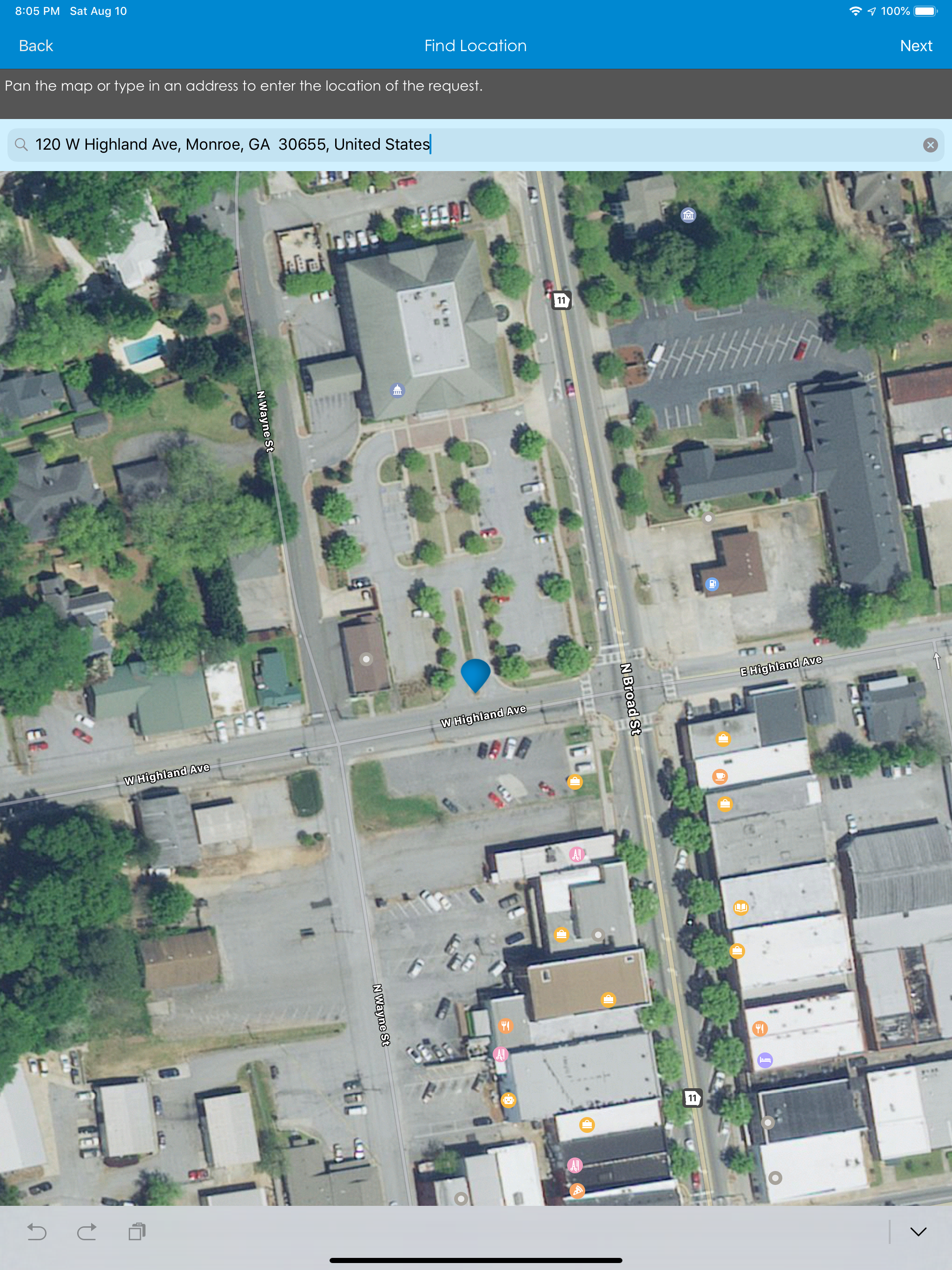 City of Monroe, Ga screenshot 4