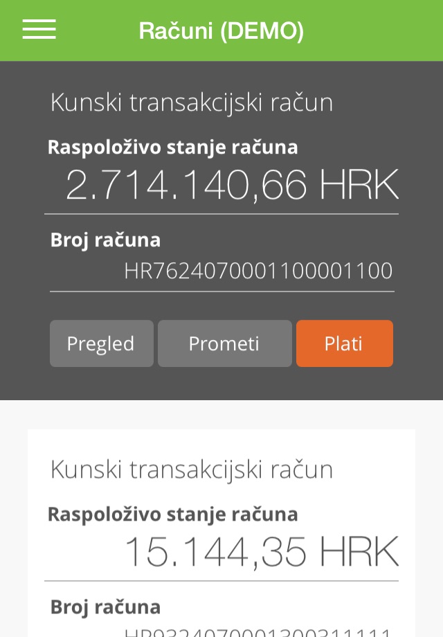 iPhone screenshot