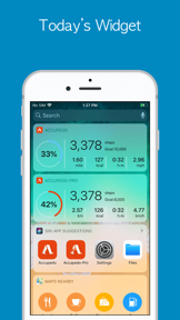 Accupedo Pedometer screenshot