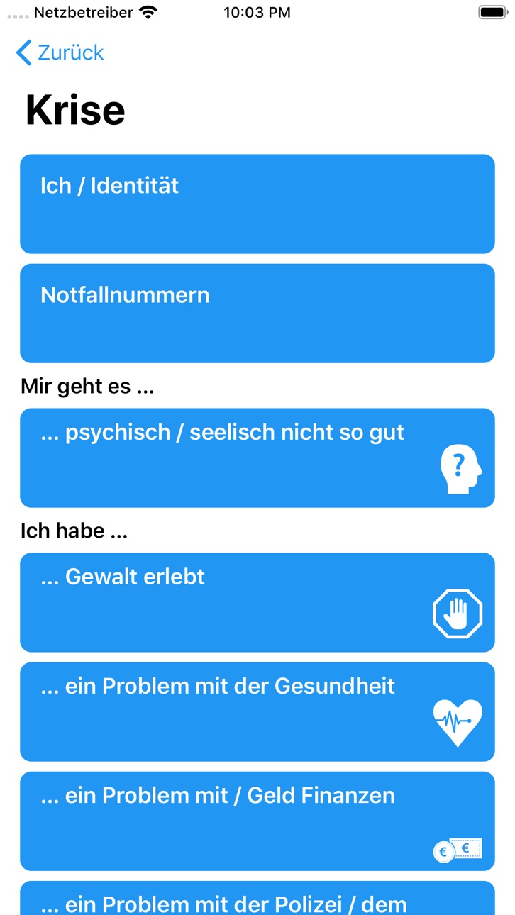 iPhone screenshot