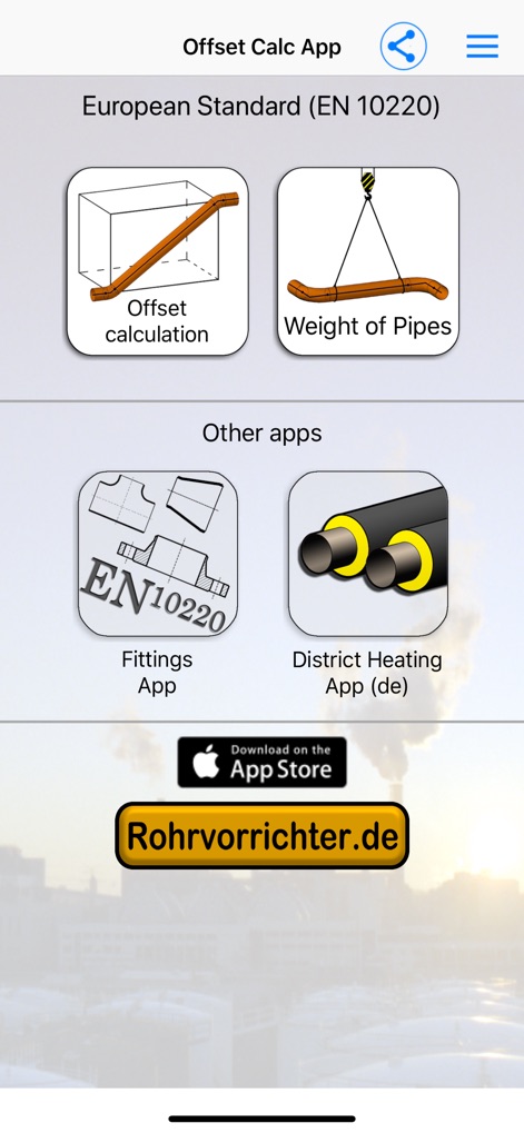 Offset Calc App - Productivity App | MWM