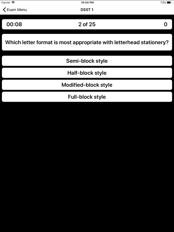 Screenshot #4 for DSST Technical Writing Prep