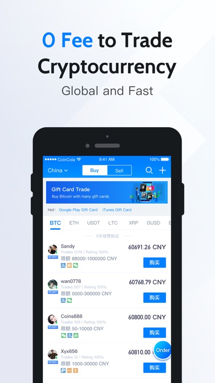 CoinCola – Buy Bitcoin