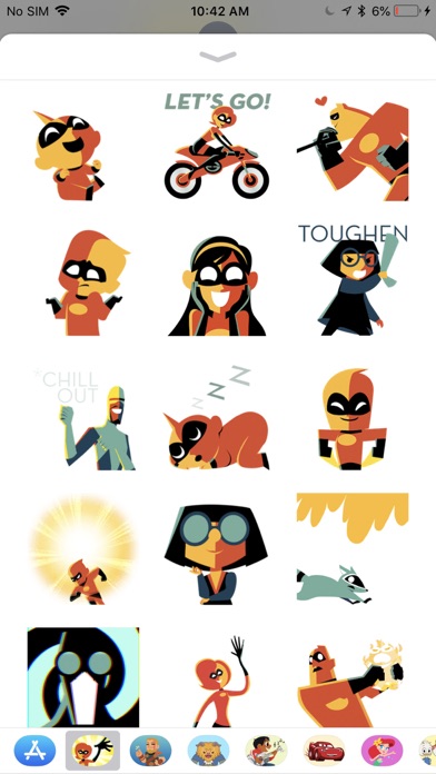 Screenshot #3 pour Pixar Stickers: Incredibles 2