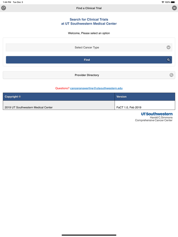 UTSW Cancer Clinical Trials