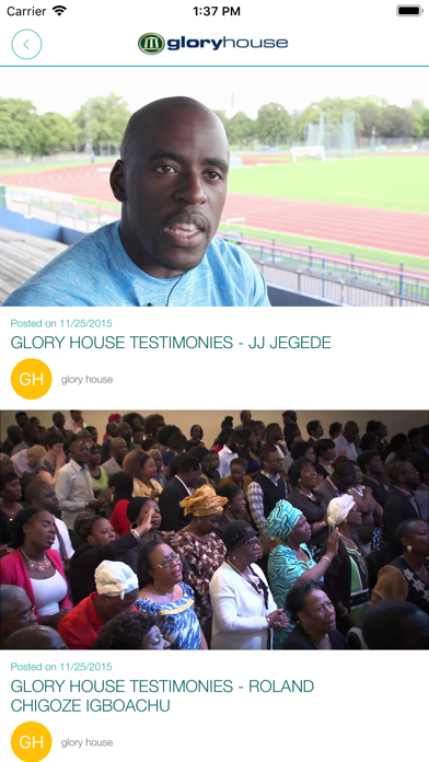 Glory House Church screenshot