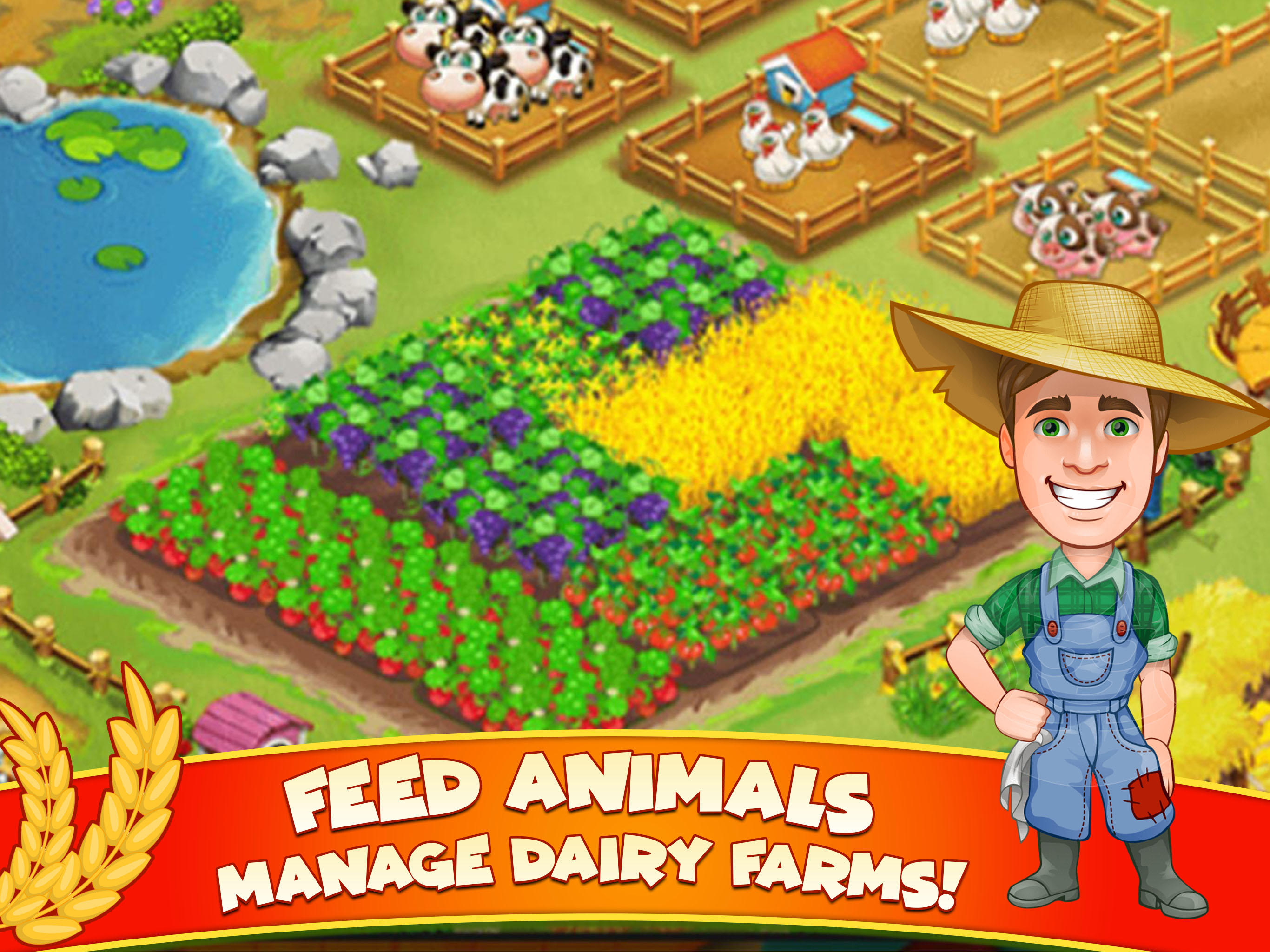FarmLand Farming - Idle Empire