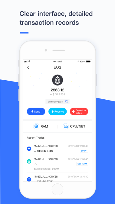 wallet.io Screenshot