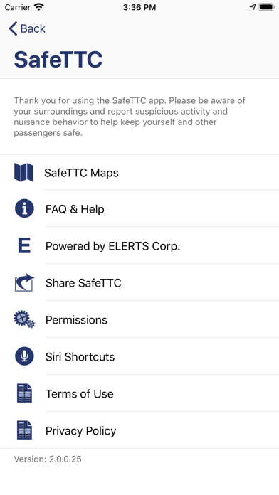 SafeTTC screenshot 3