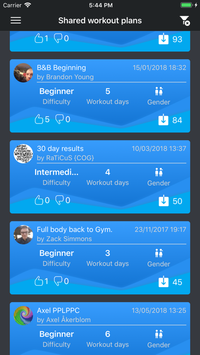 My Workout Plan Daily Tracker screenshot 3