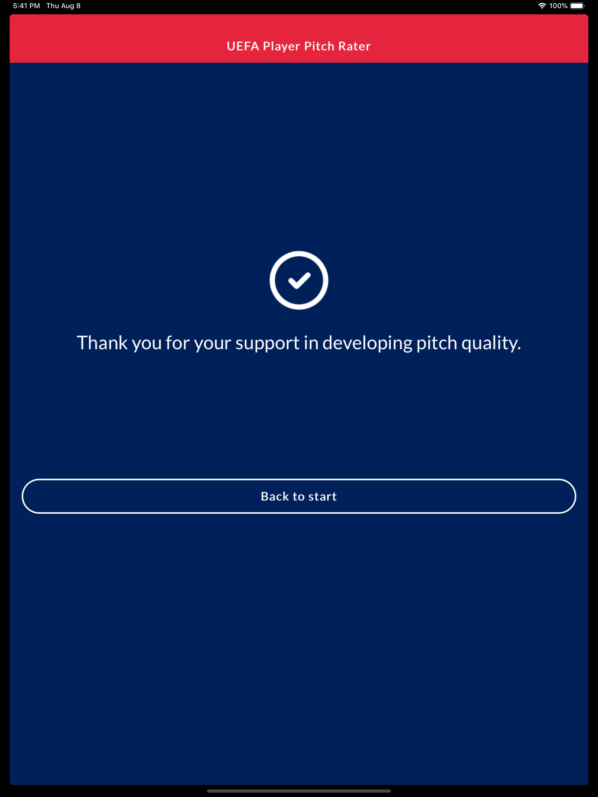 UEFA Player Pitch Rater