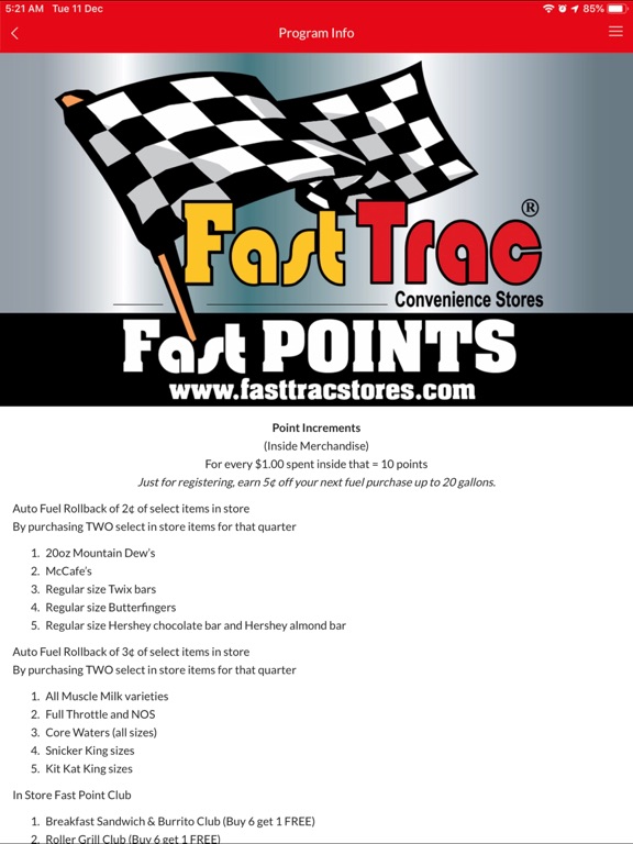 Screenshot #6 pour Fast Trac Points