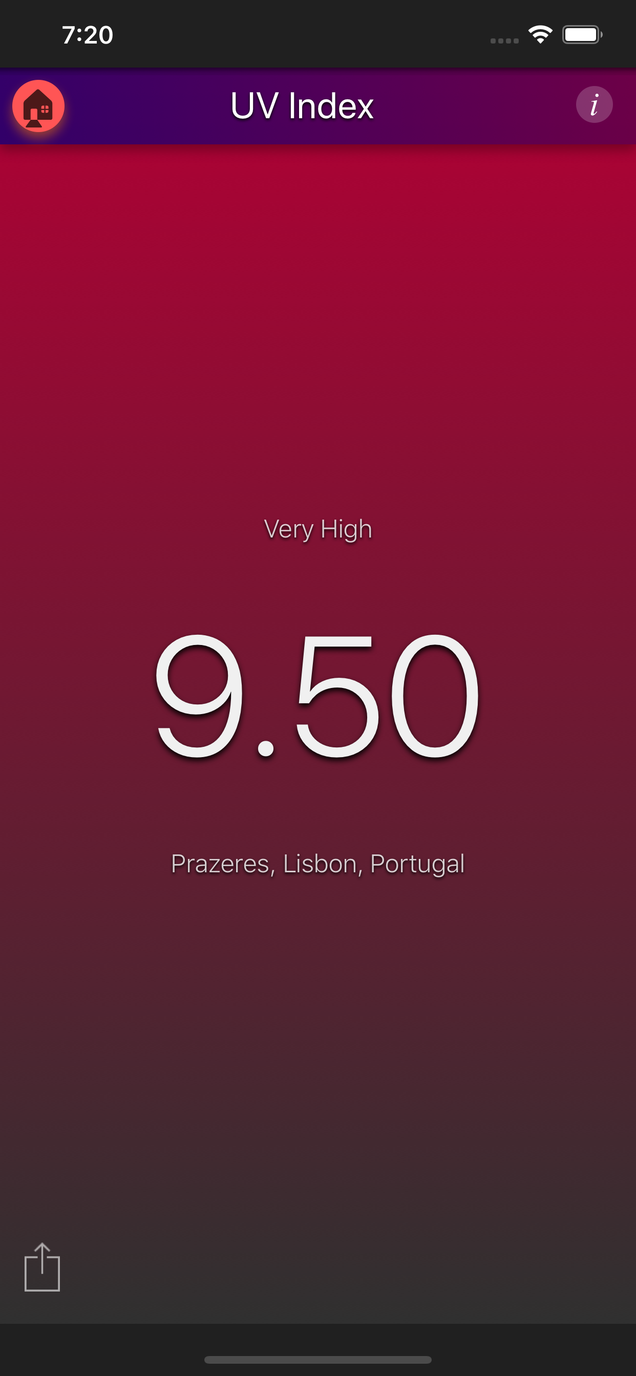 UV Index - App