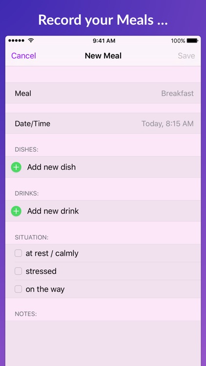 Foody - Food & Symptom Tracker