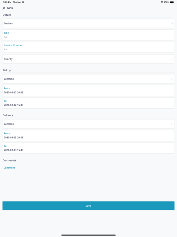 Screenshot #6 pour Trackpro Client