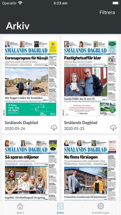 Smålands Dagblad e-tidning