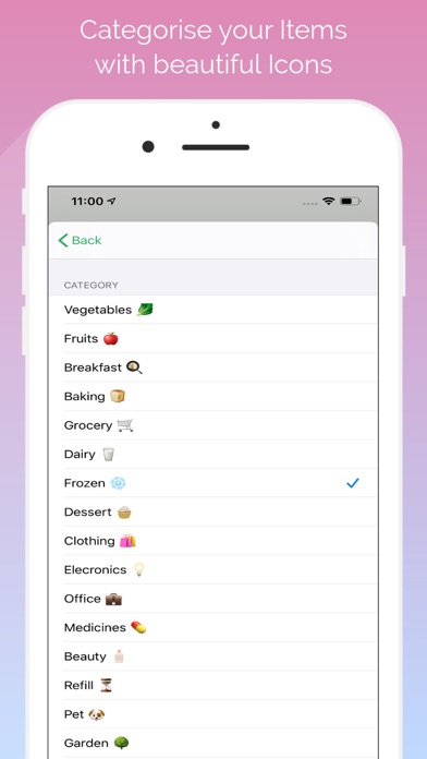 ELists screenshot