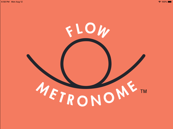 Flow Metronome iPad screenshot 2 - Music app