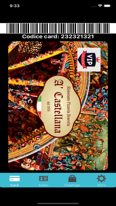 Screenshot #1 pour Virtual Fidelity Card