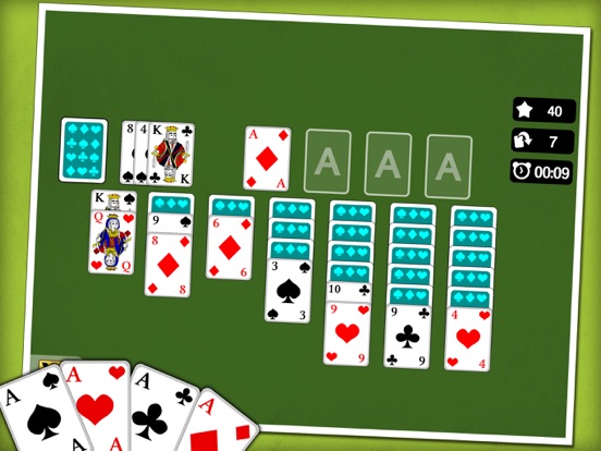 Solitaire Classic. iPad screenshot